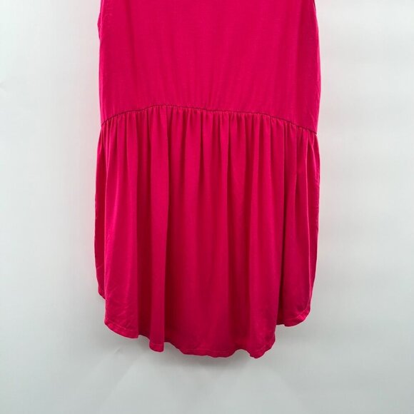 BOMBOM Women's Sleeveless Scoop Neck Babydoll Top Pink Size Small - Picture 5 of 9